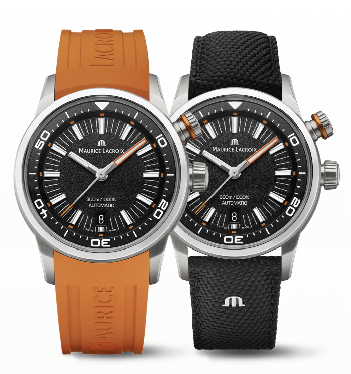 PONTOS S-DUIKHORLOGE.
Een les in voortdurende verbetering, waarbij weelderige materialen worden gecombineerd met verfijnde afwerkingen. De PONTOS is een voorbeeld van elegantie en verfijning en houdt tegelijkertijd onze reputatie hoog voor het vervaardigen van toegankelijke luxe uurwerken.
Kast Diameter 42mm. Stainless Steel. Ontspiegeld Saffierglas. Schroefkroon. 30 ATM Waterdicht.  Mechanisch uurwerk Automaat ML115. Gangreserve 38 uur. Wordt geleverd met een Oranje en een zwarte band.